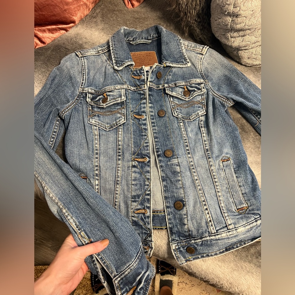 Vintage A&F Denim Jacket